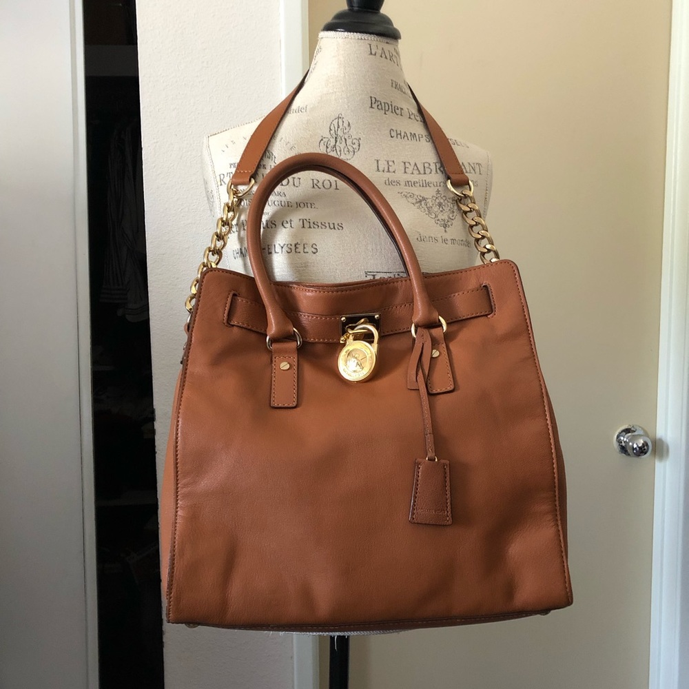 Michael Kors Large Brown Hamilton Purse